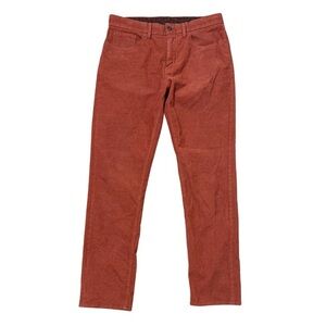 Brooks Brothers‎ Rusty Red Fleece Corduroy 5 Pocket Jeans Men’s Sz 30W 30L